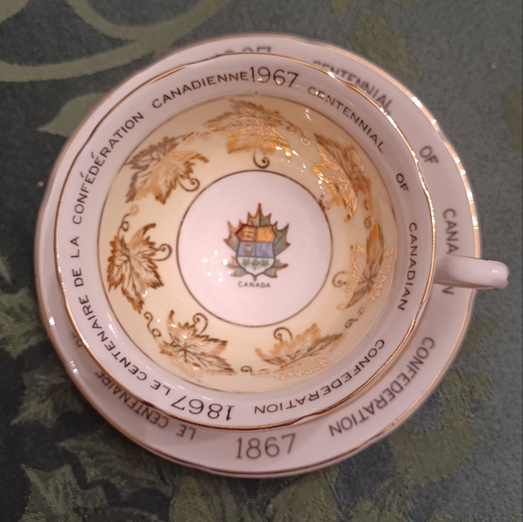 Canadian Centennial Royal Grafton China Tea Cup - Picture 4 of 6